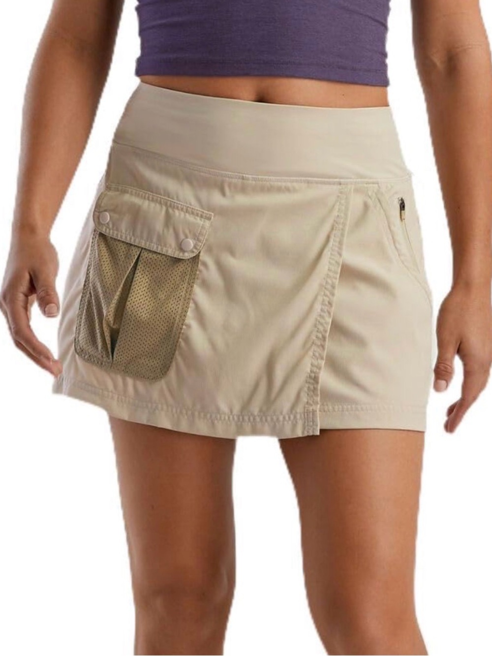 Title Nine Cordillera Hiking Skort sz S UPF 50